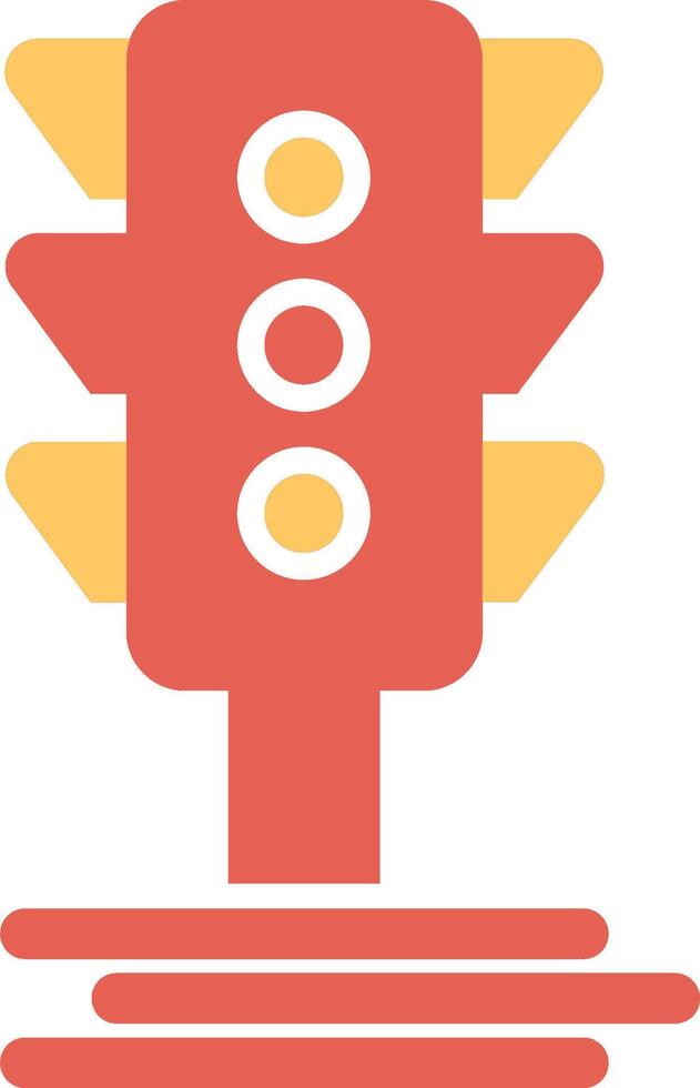 Traffic Signal Vector Icon