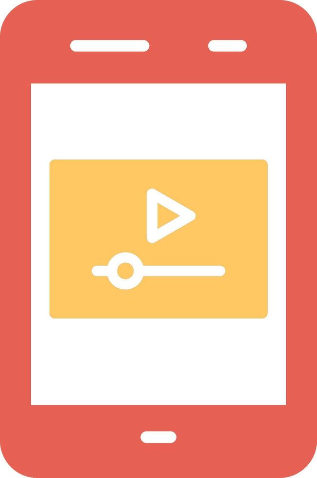 icono de vector de videos