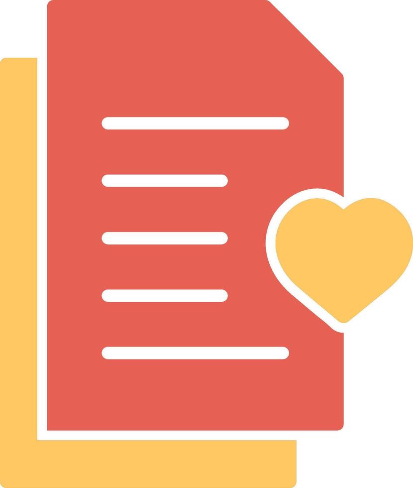 Favorite List Vector Icon