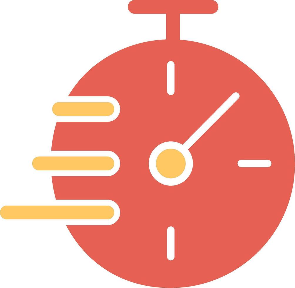 Flex Time Vector Icon