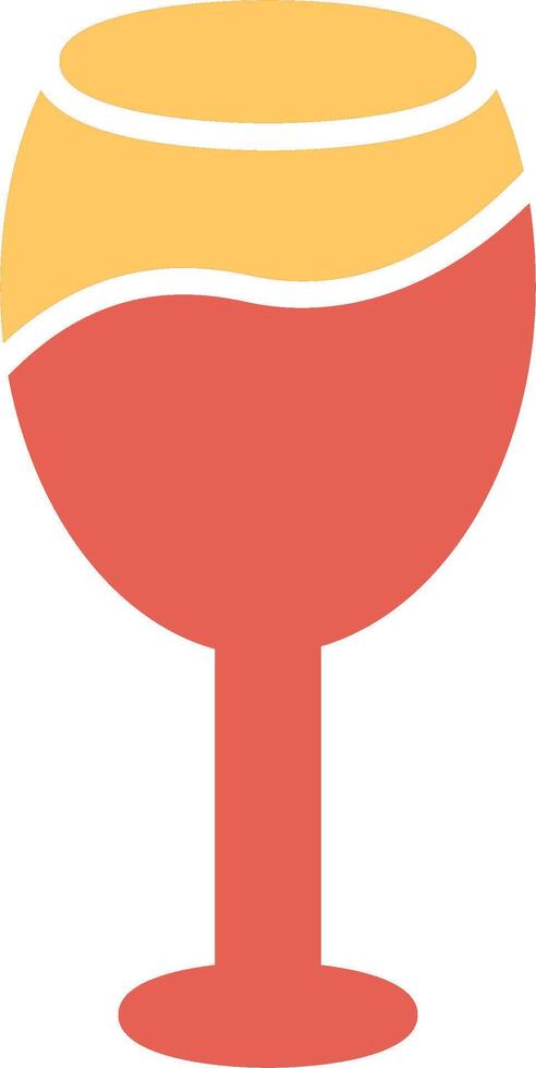 icono de vector de copa de vino