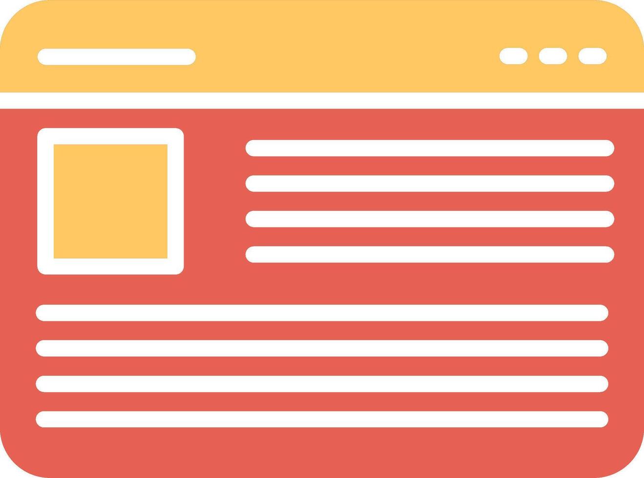 Blogging Services Vector Icon