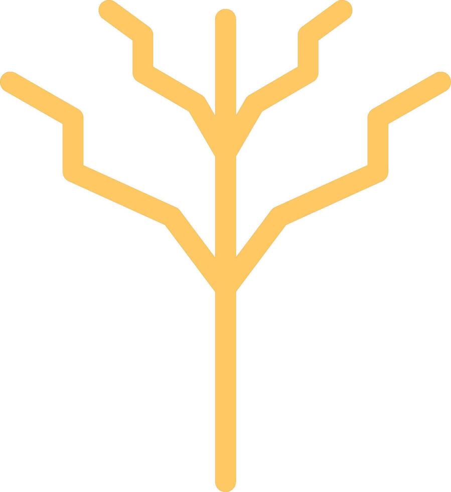 Tree with no leaves Vector Icon