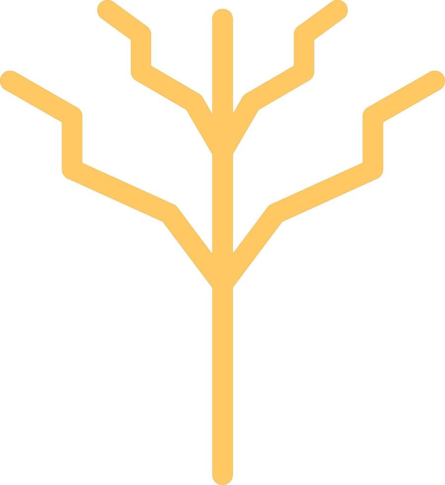 Tree with no leaves Vector Icon