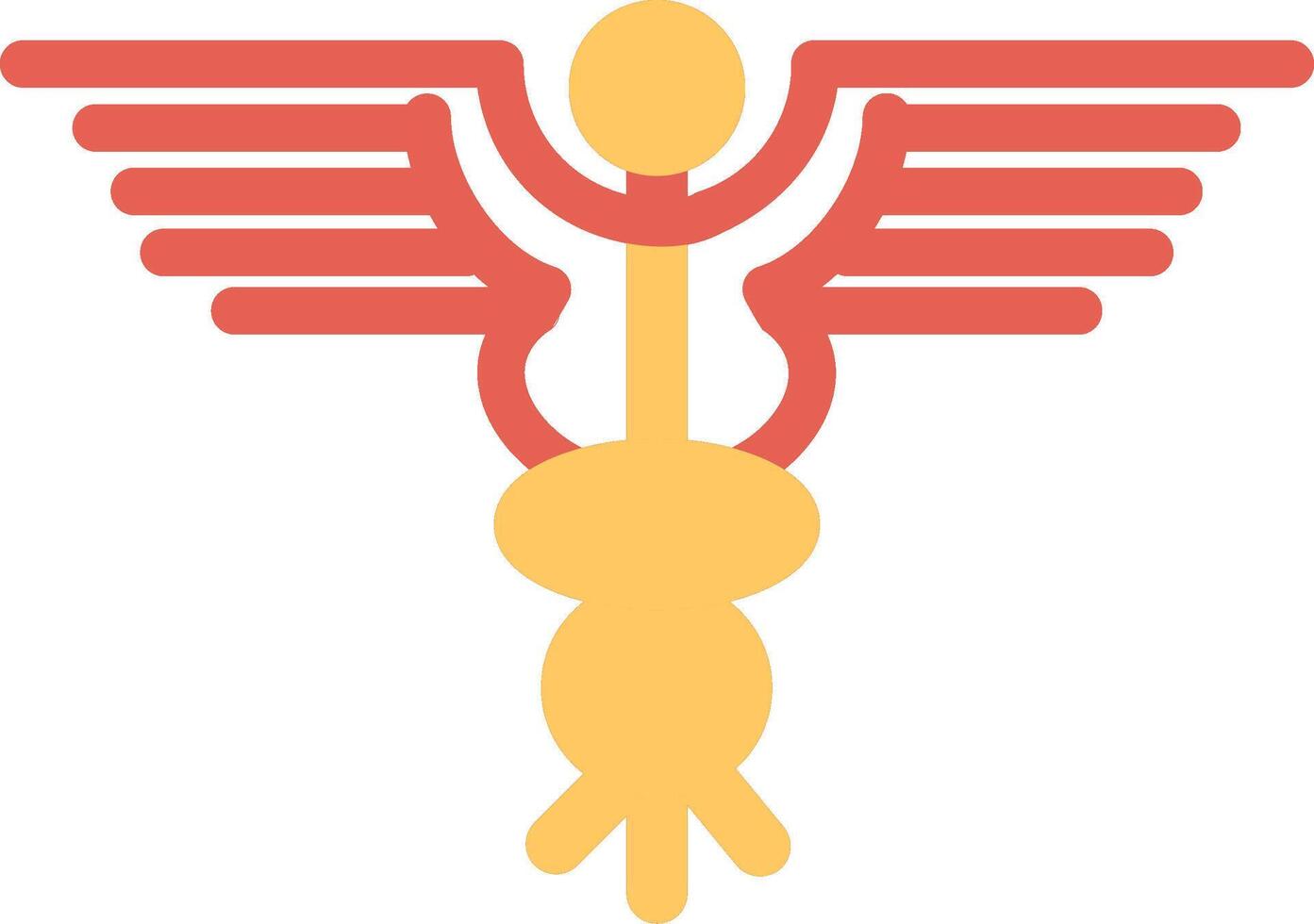 Caduceus Vector Icon