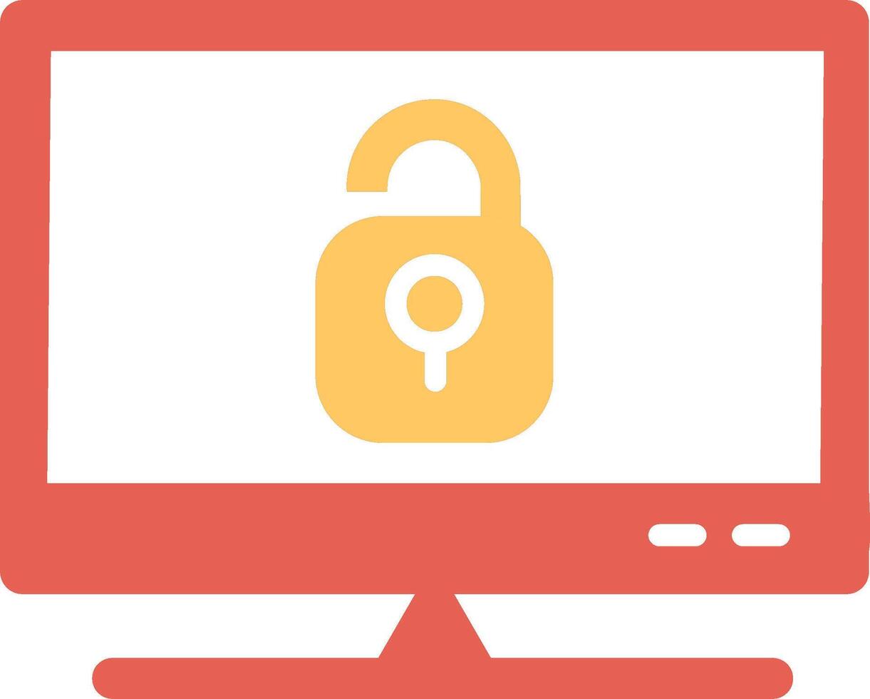 Closed Access Vector Icon