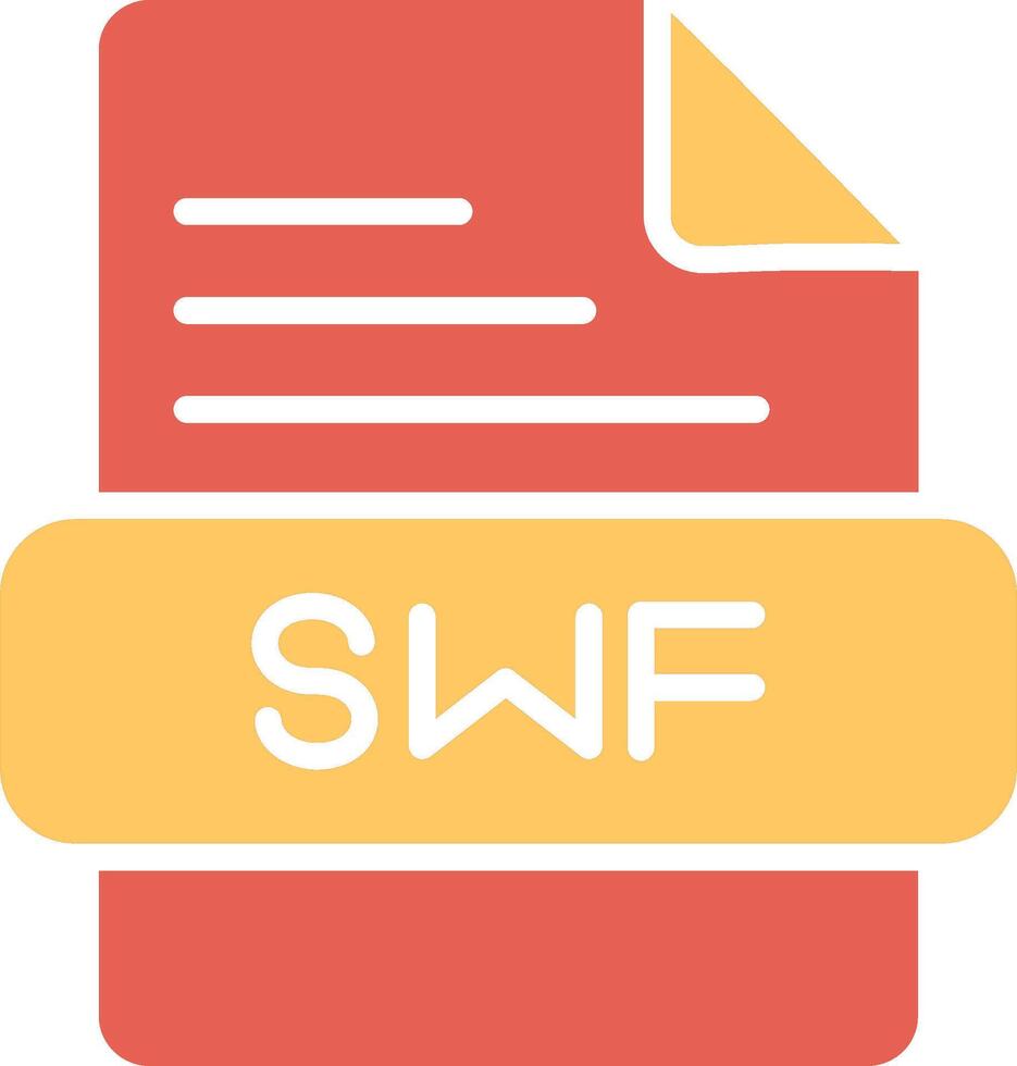 SWF Vector Icon