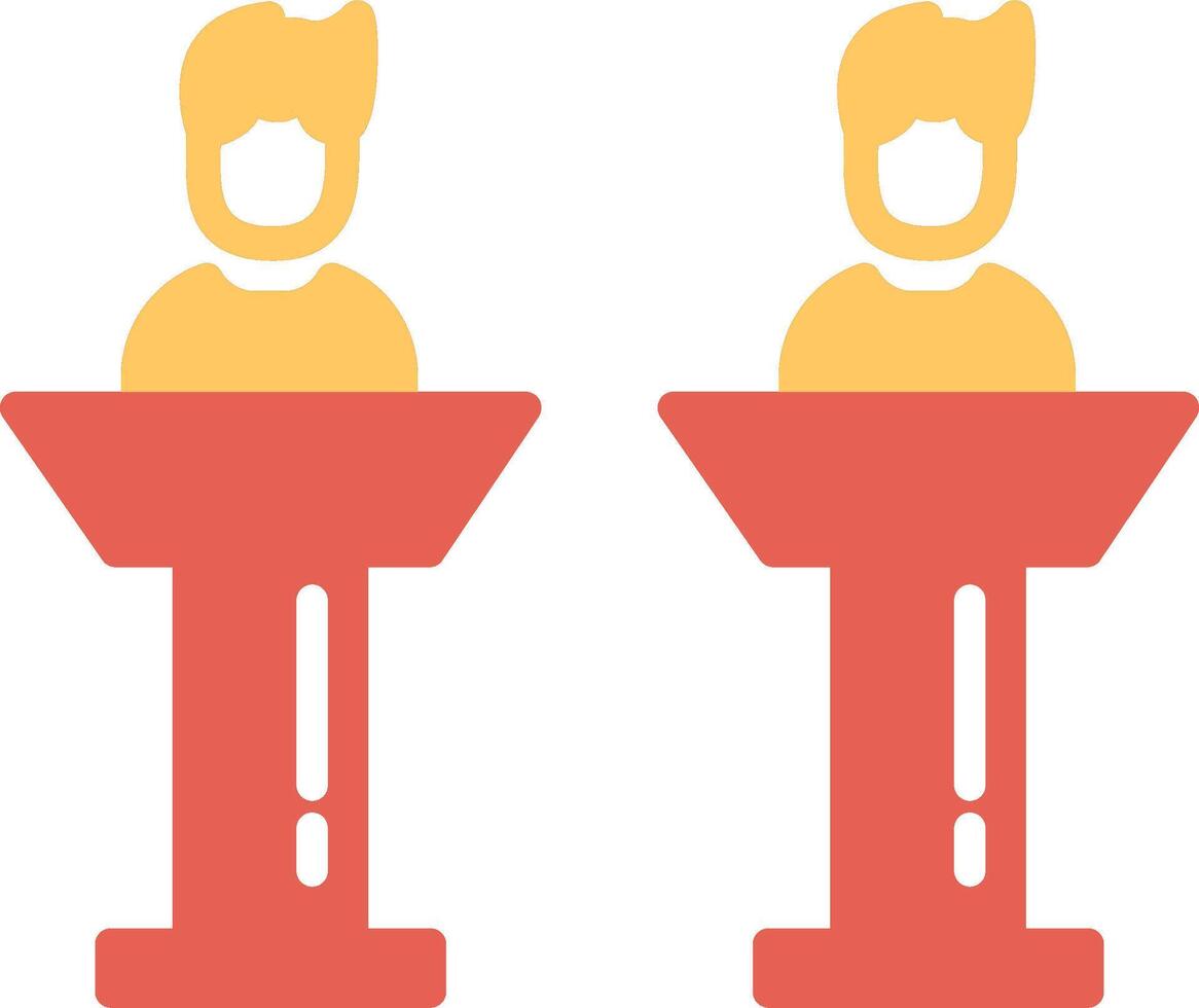 Debate Vector Icon