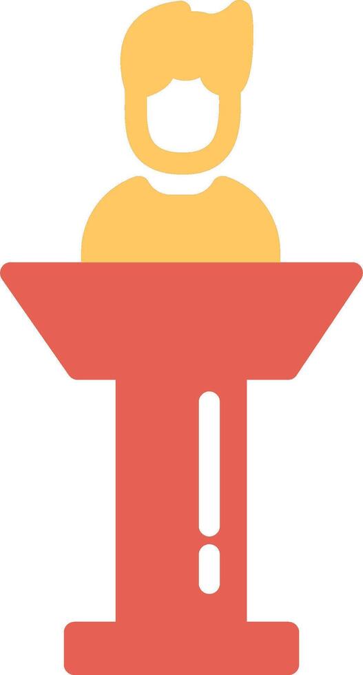 Elected Candidate Vector Icon