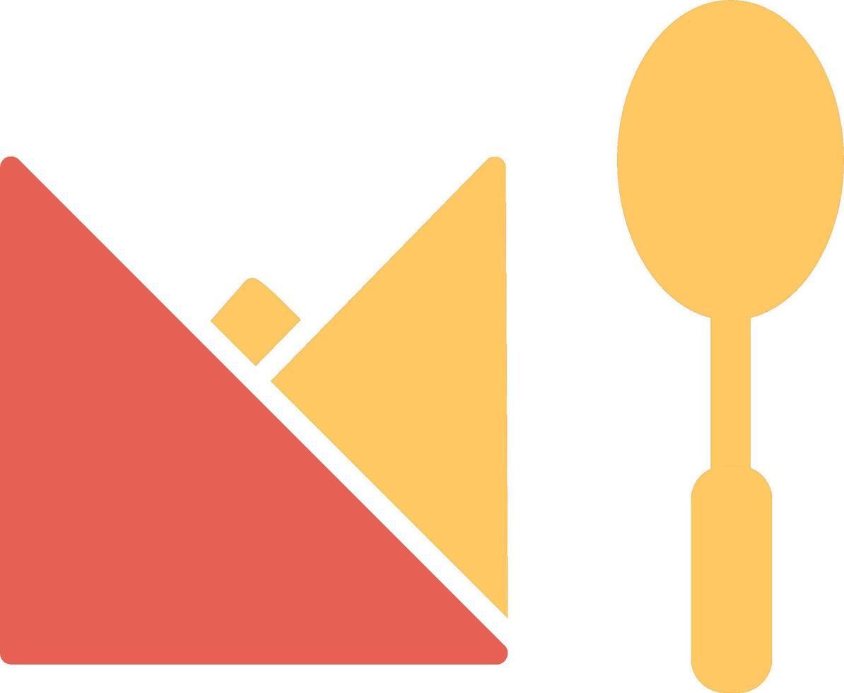 Spoon and Napkin Vector Icon