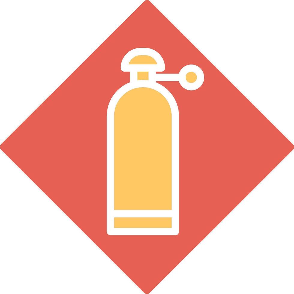 Pressurized Cylinder Vector Icon