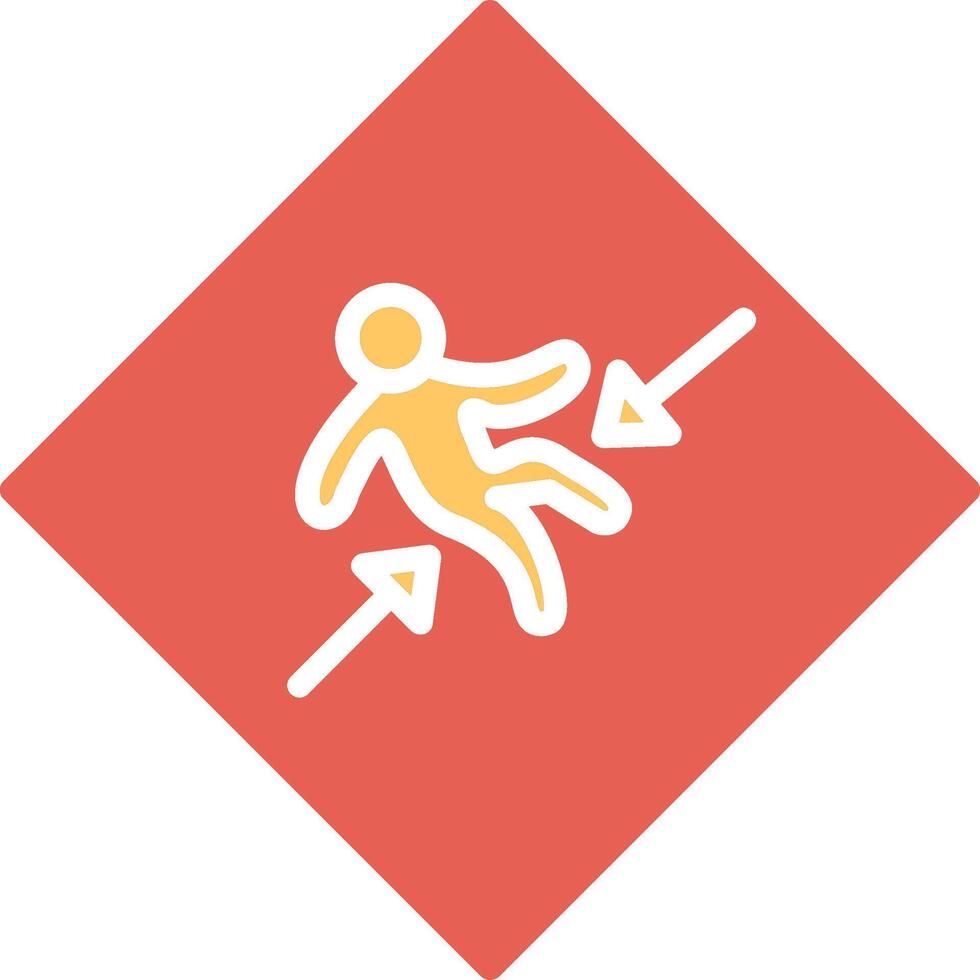 Crush Zone Vector Icon