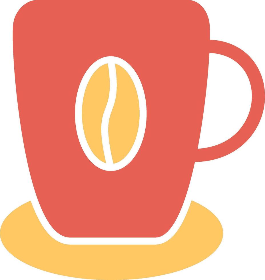 icono de vector de taza de café