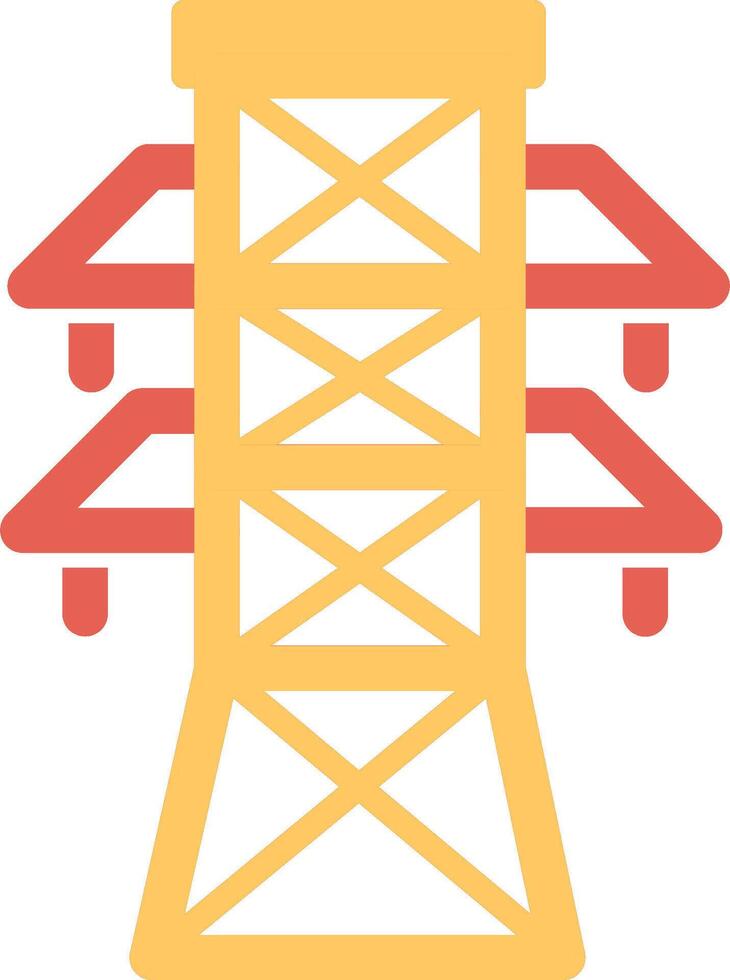 Electricity Tower Vector Icon