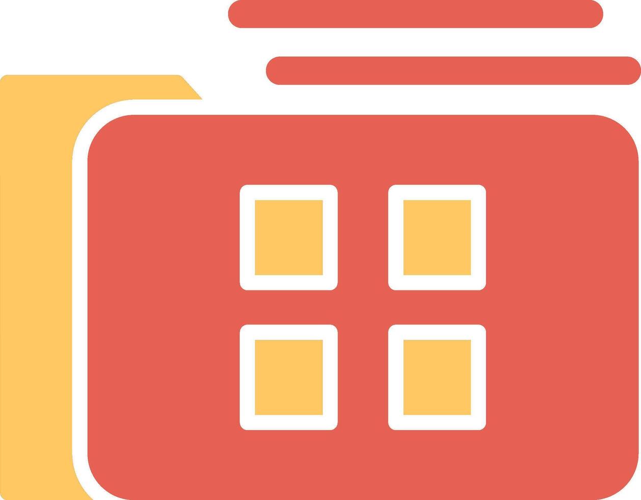 File Management Vector Icon