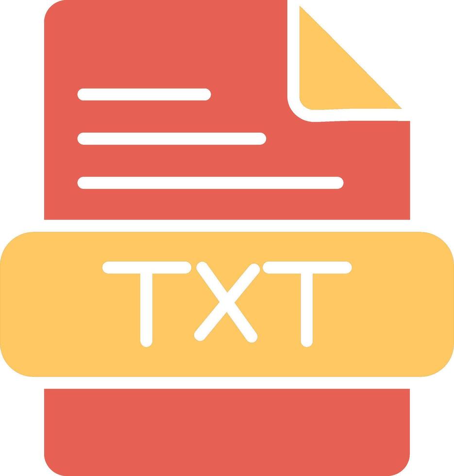 TXT Vector Icon