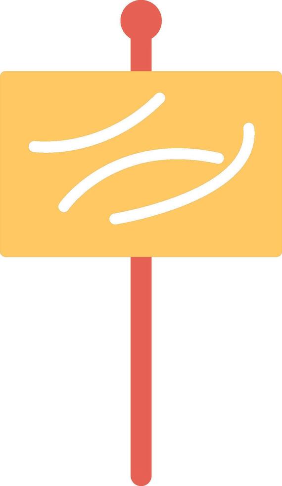 Beach Sign Vector Icon