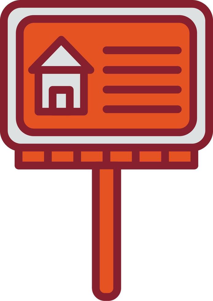Billboard Vector Icon