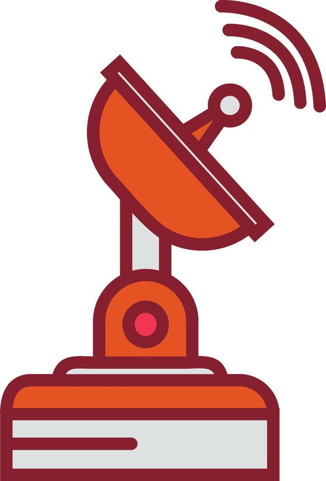 Communication Satellite Vector Icon