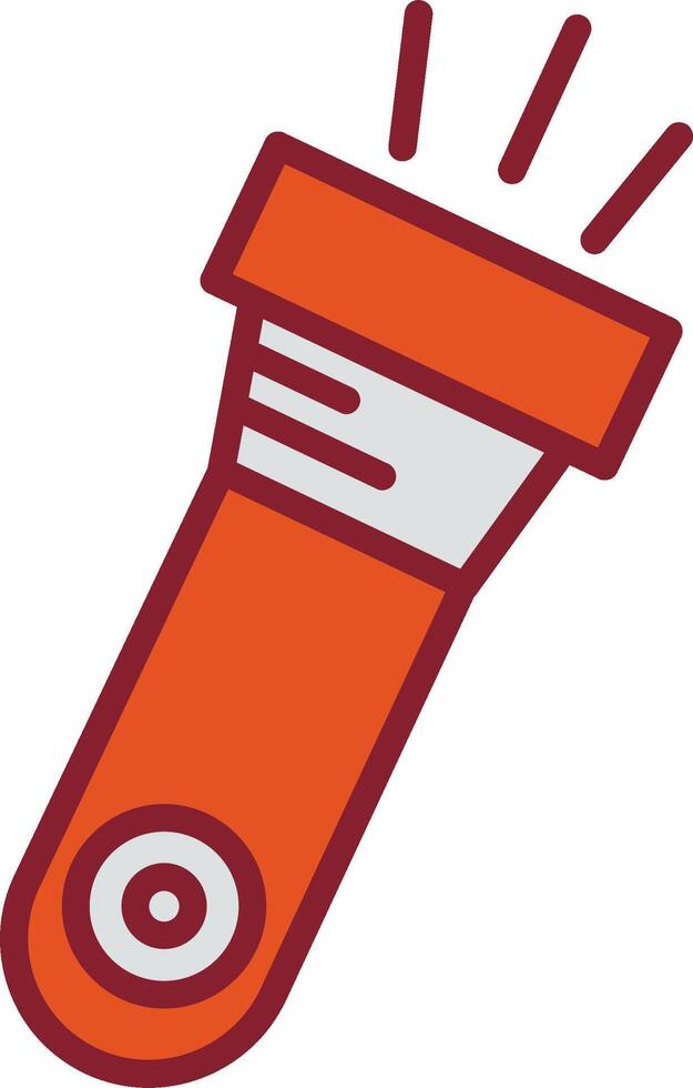 Flashlight Vector Icon