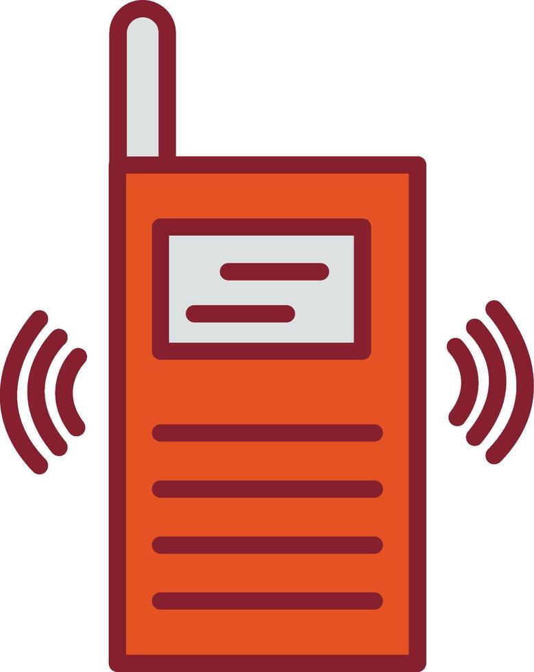 Walkie Talkie Vector Icon