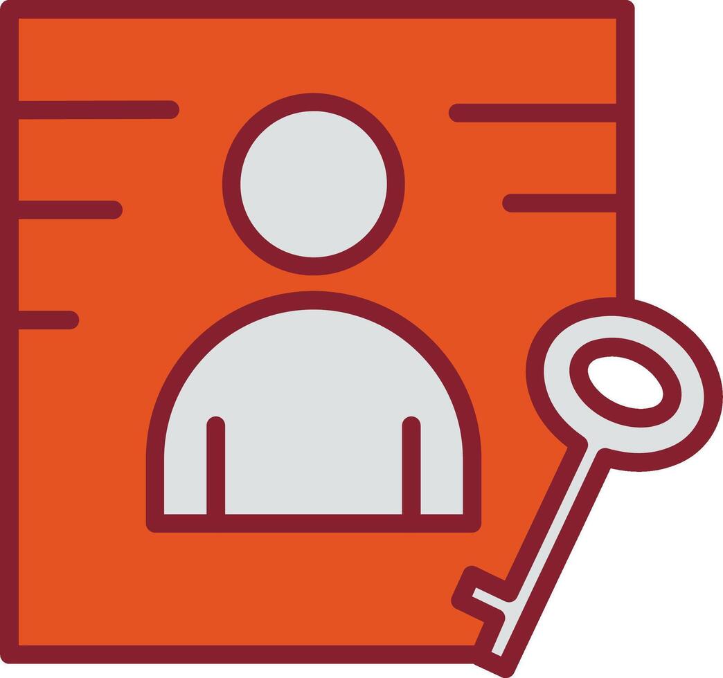 Business Key Vector Icon