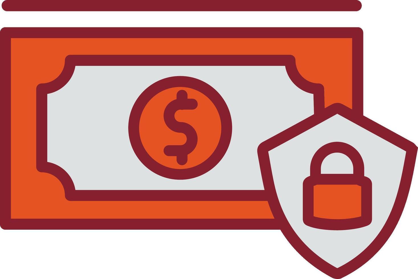Secure Money Vector Icon