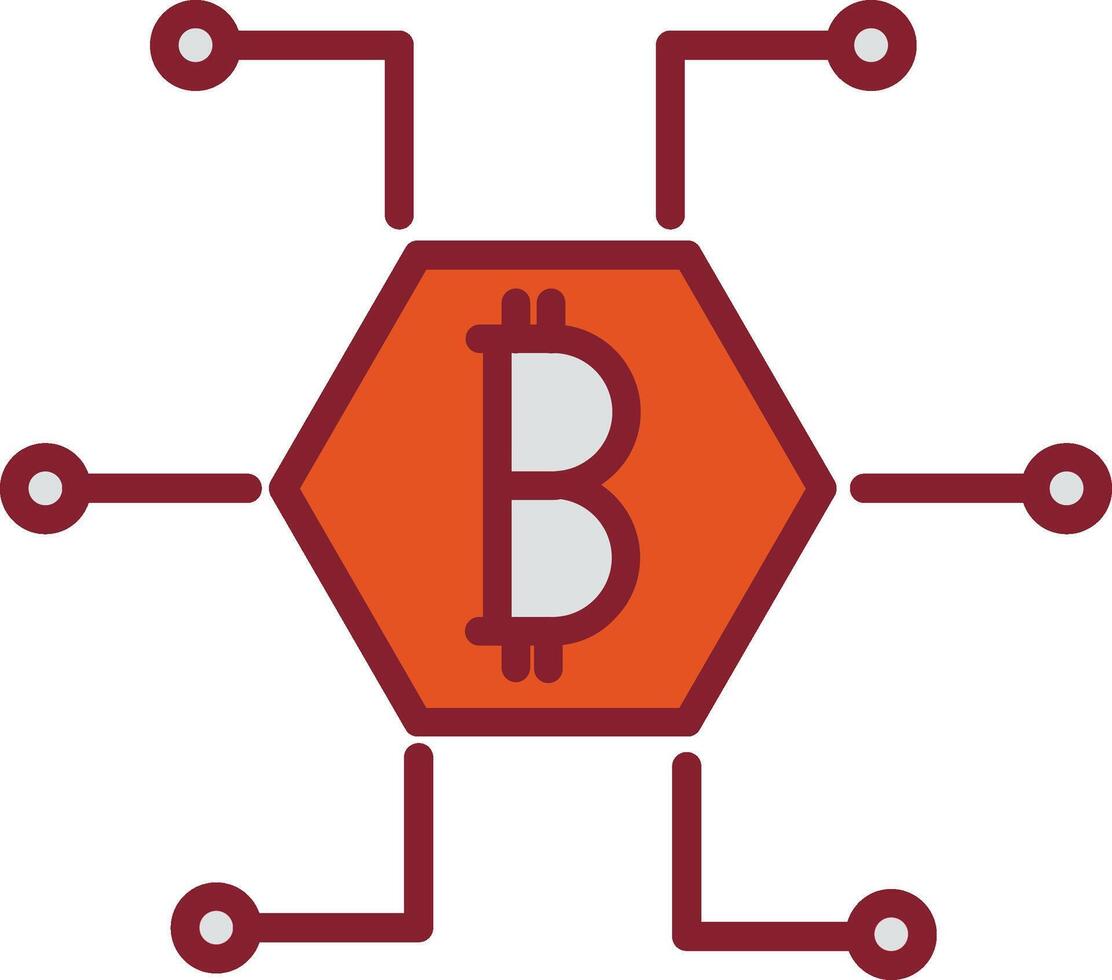 Bitcoin Vector Icon