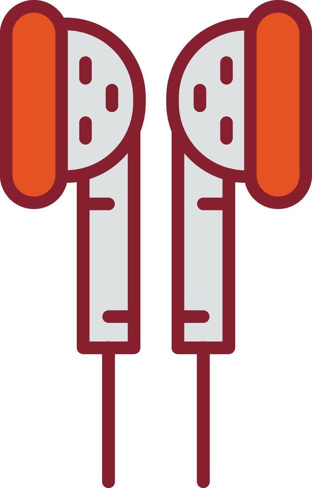 Earphones Vector Icon