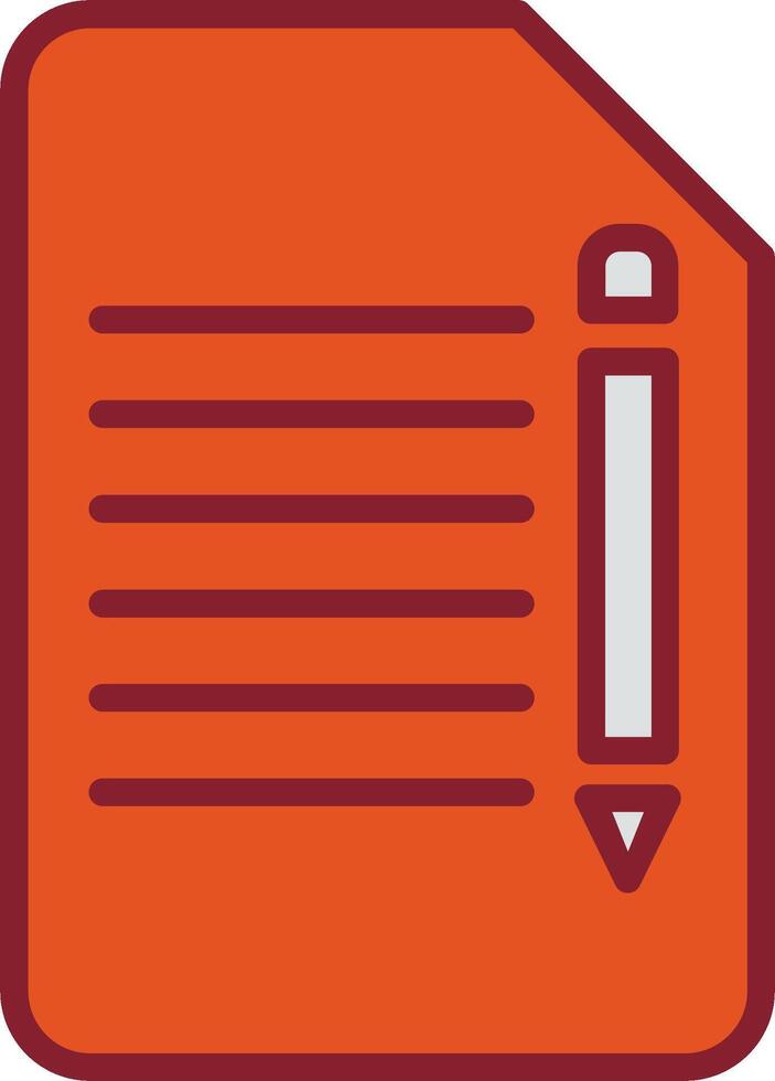 Edit Document Vector Icon