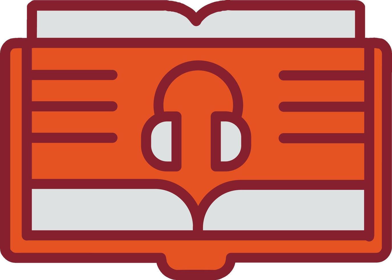 Audio Book Vector Icon