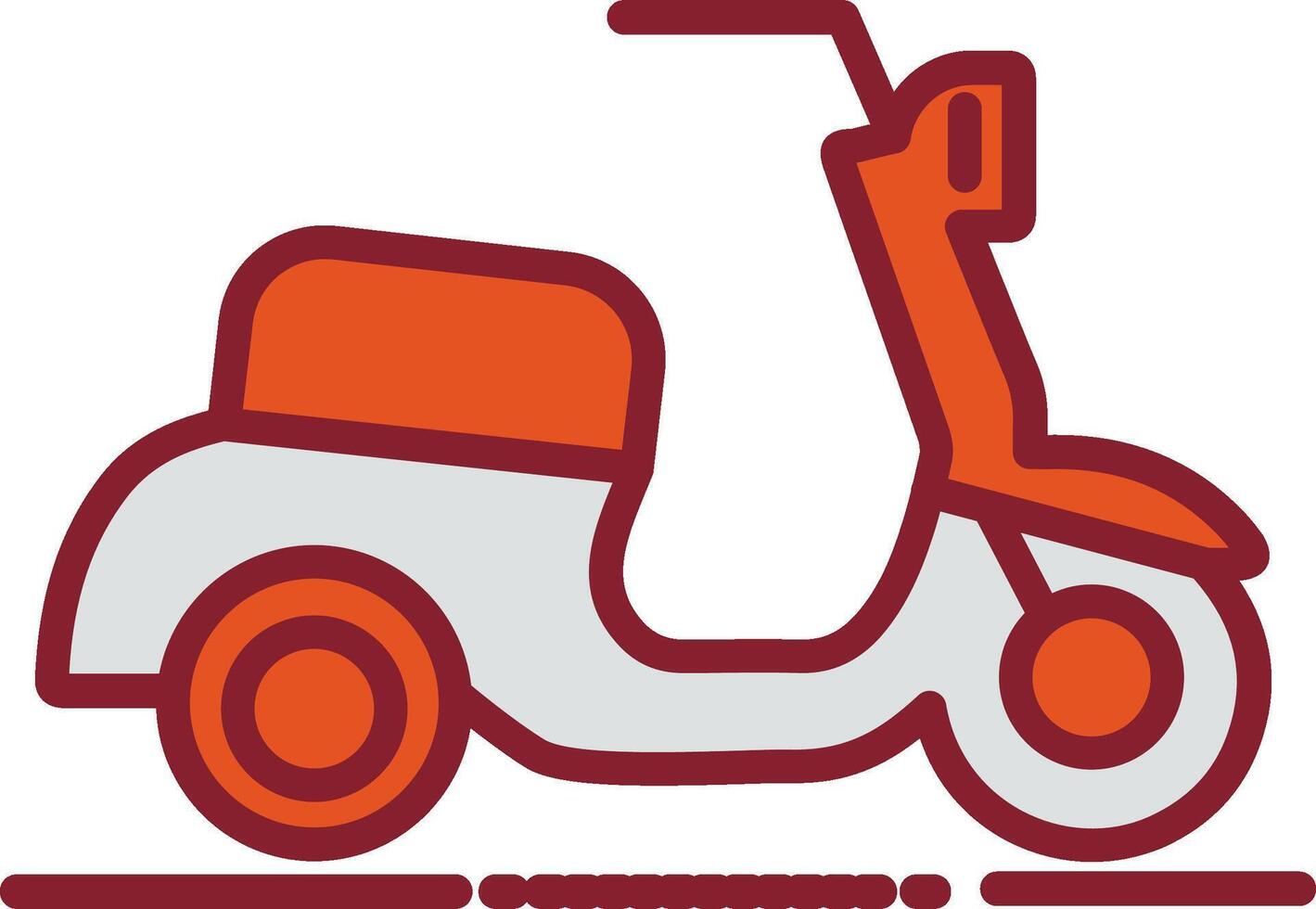 Scooter Vector Icon