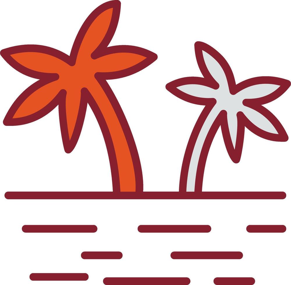 Island Vector Icon