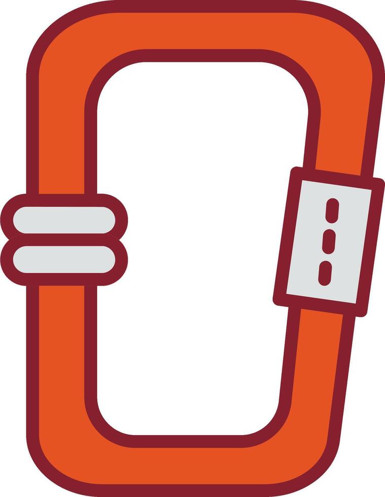 Carabiner Vector Icon