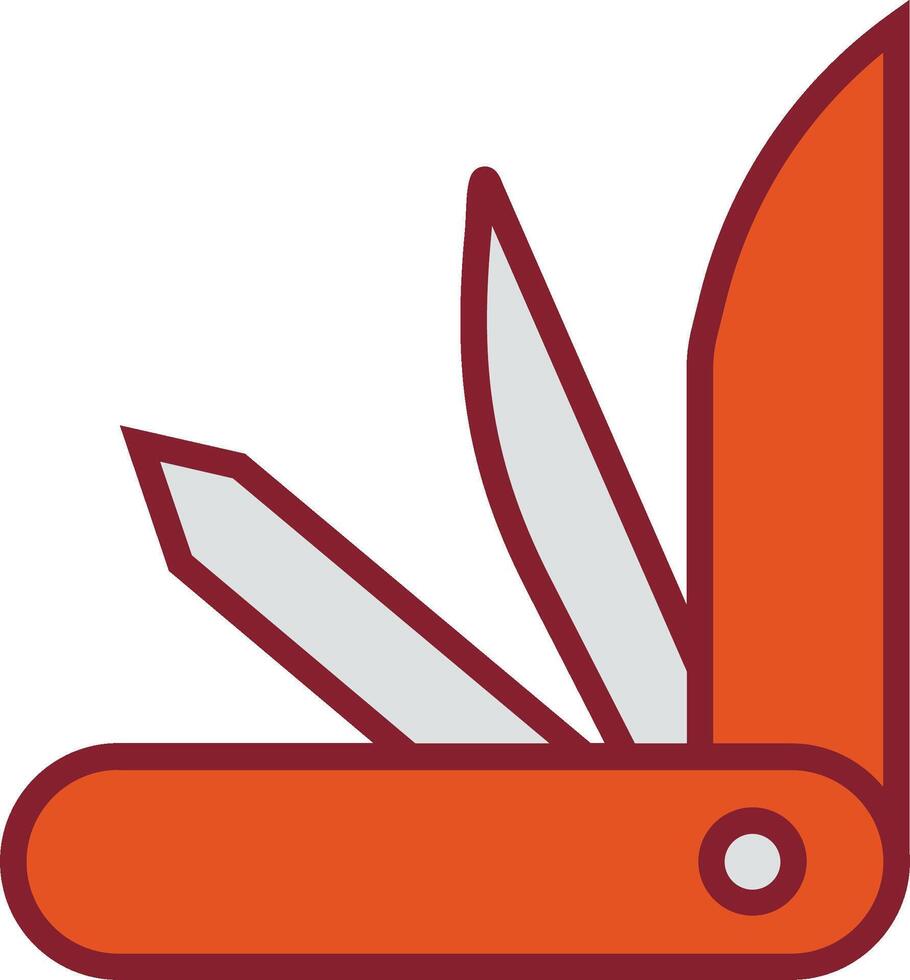 Swiss Army Knife Vector Icon