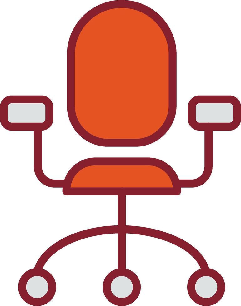 Revolving Chair Vector Icon