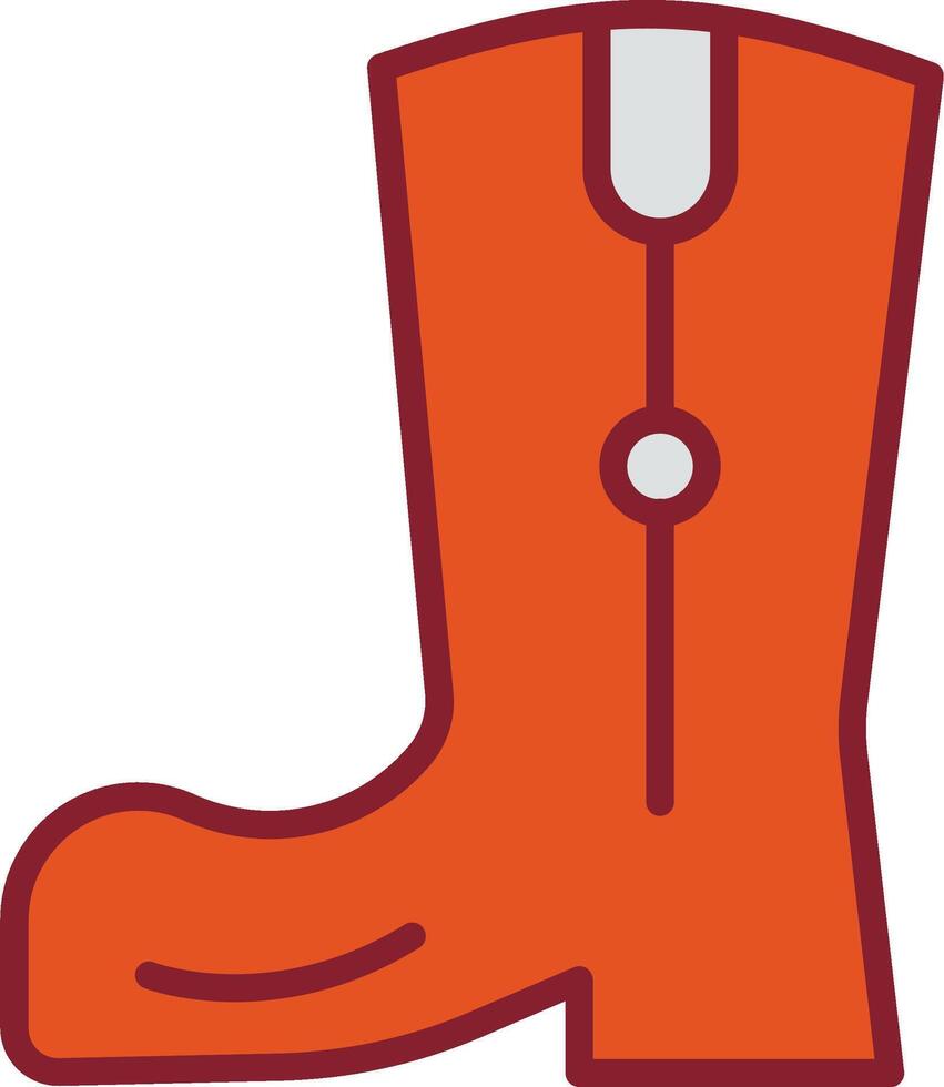 Cowboy Boot Vector Icon