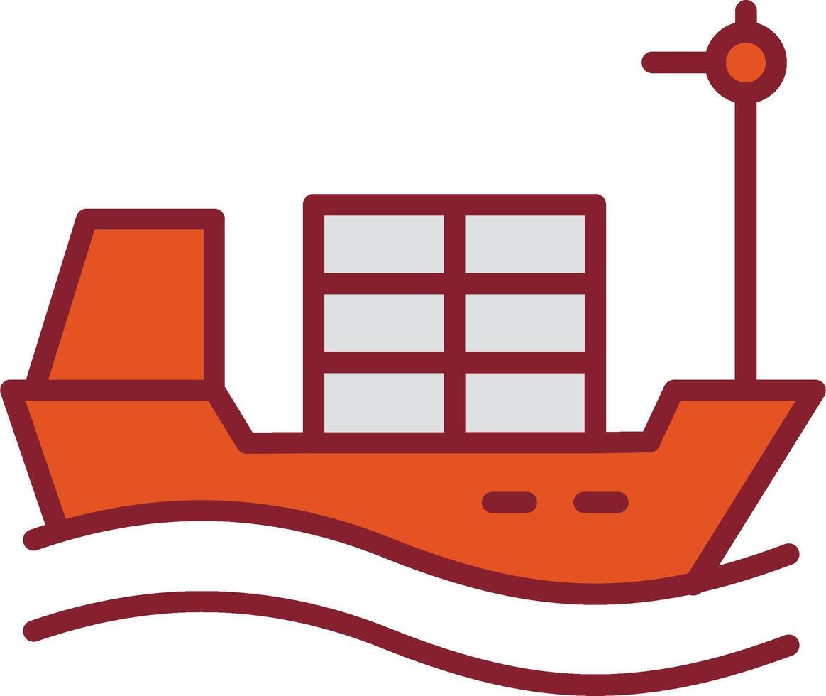 Cargo Ship I Vector Icon