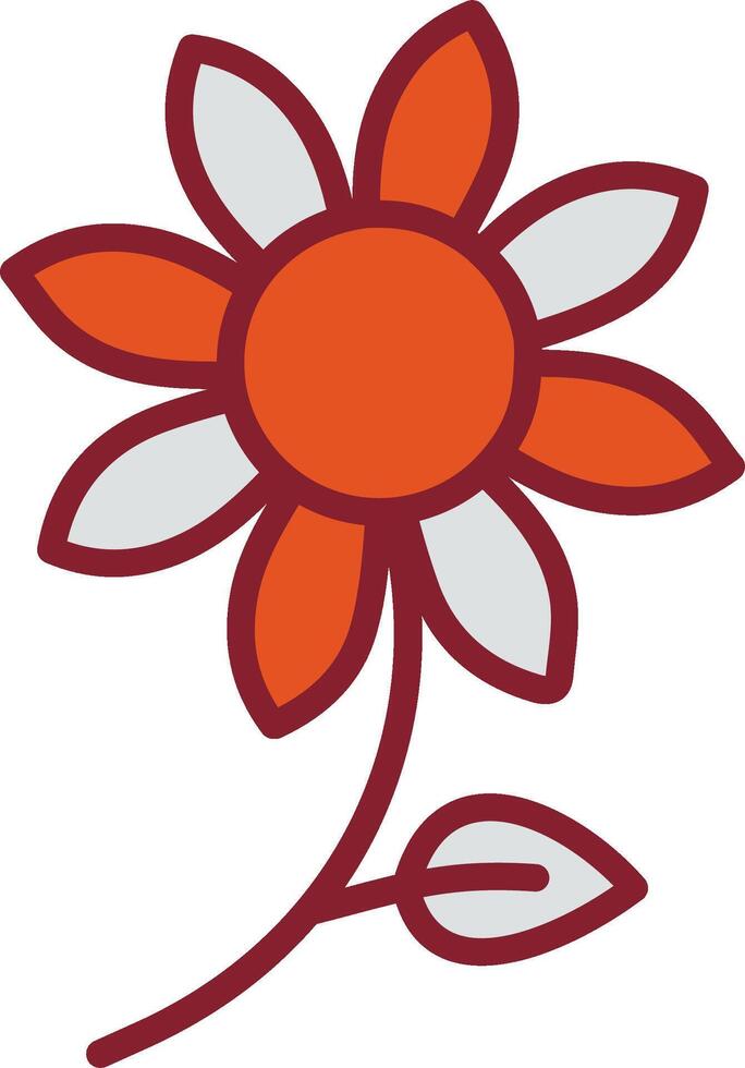 icono de vector de flores