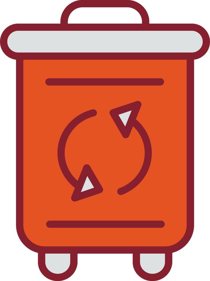 Recycle Bin Vector Icon