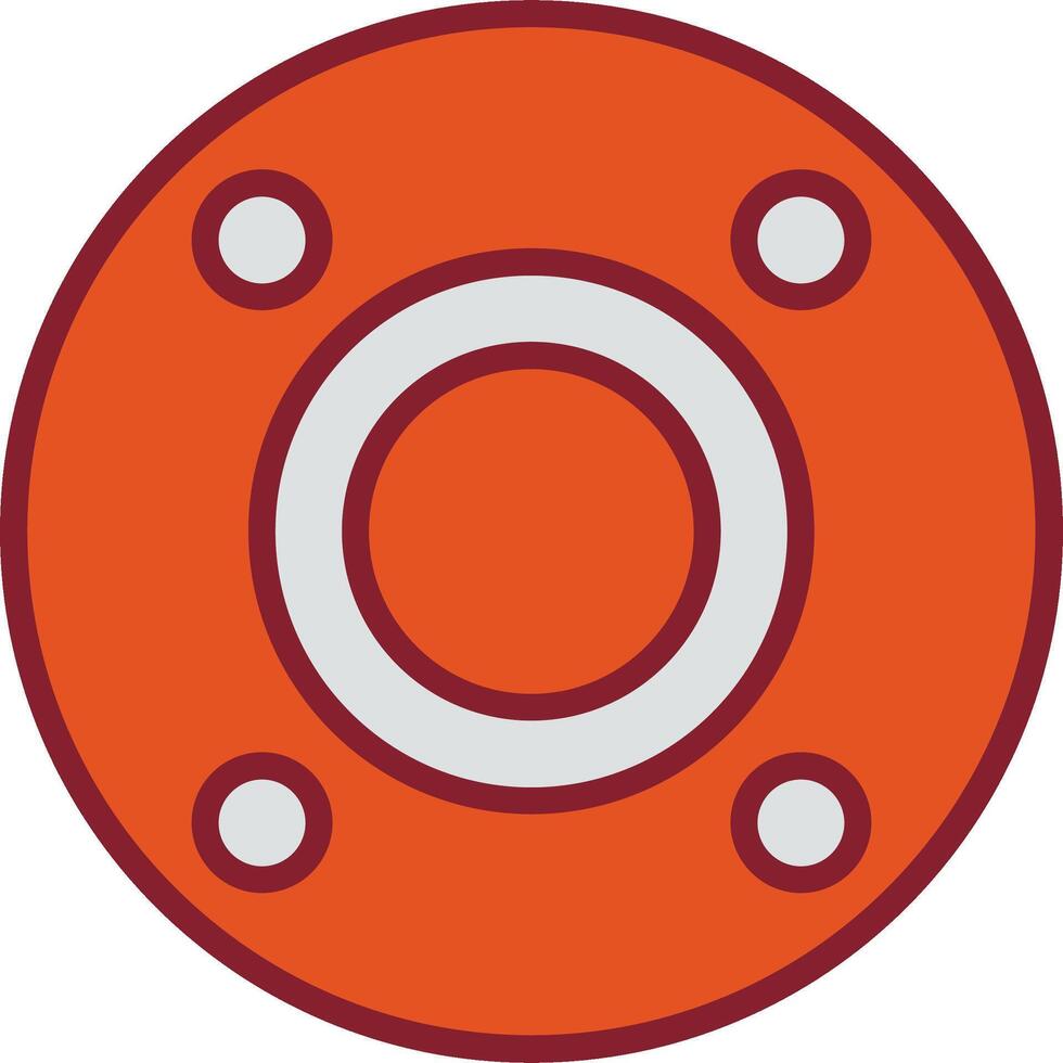 Flange Vector Icon