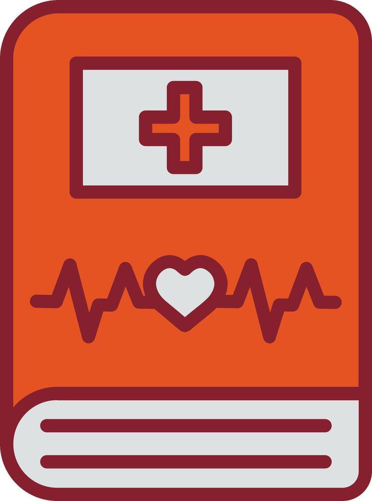 Medical Book Vector Icon