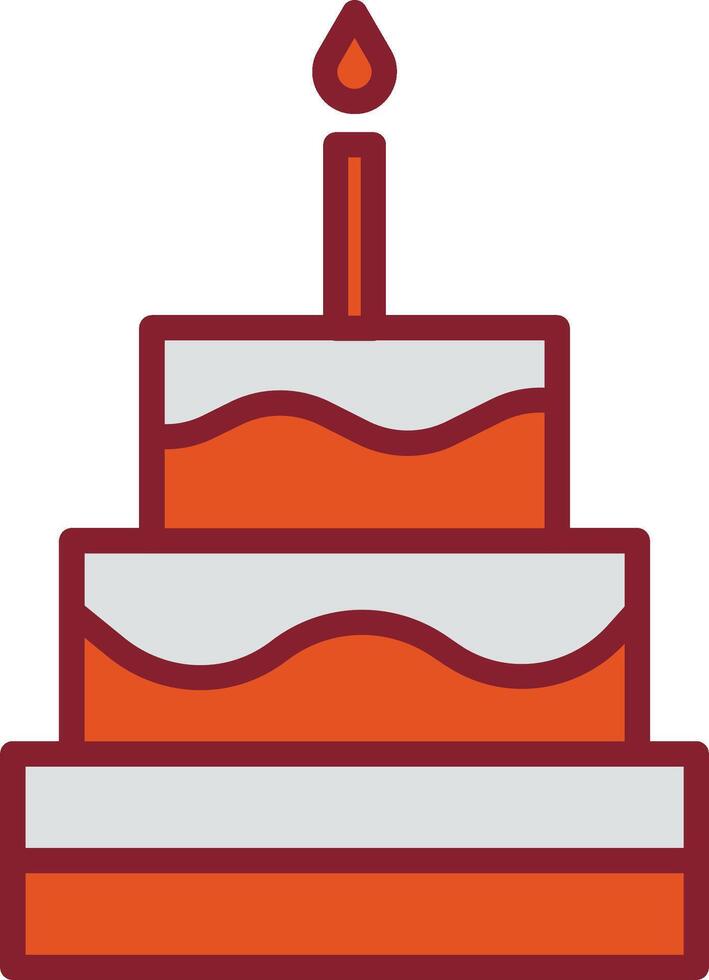 Cake Vector Icon