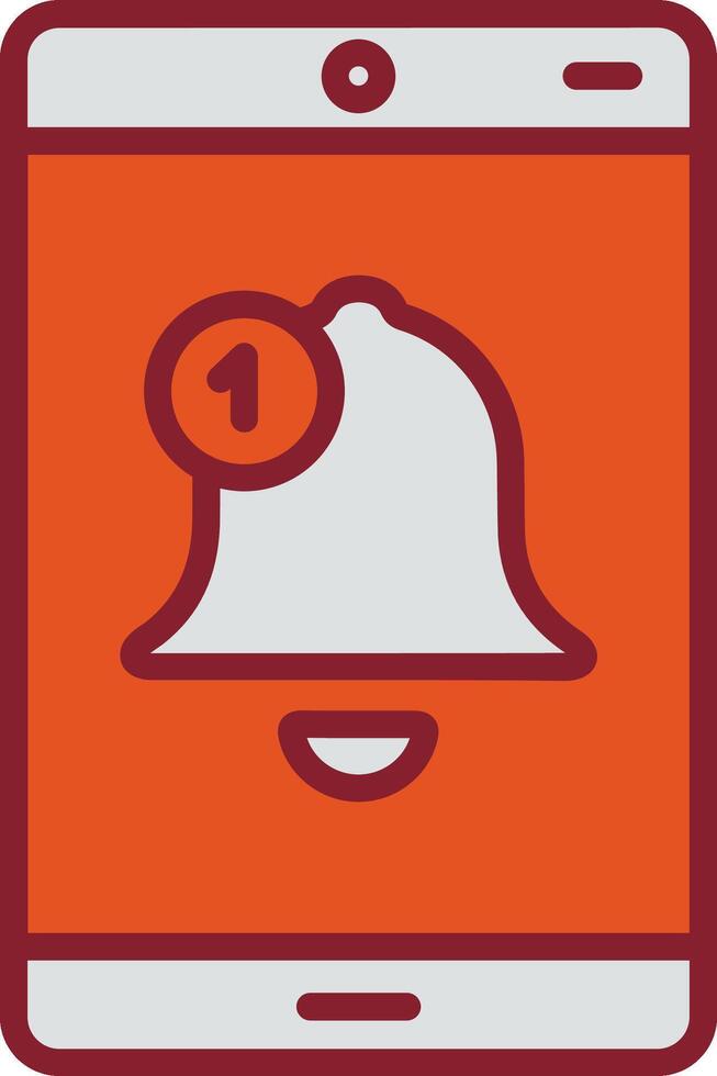 icono de vector de notificaciones