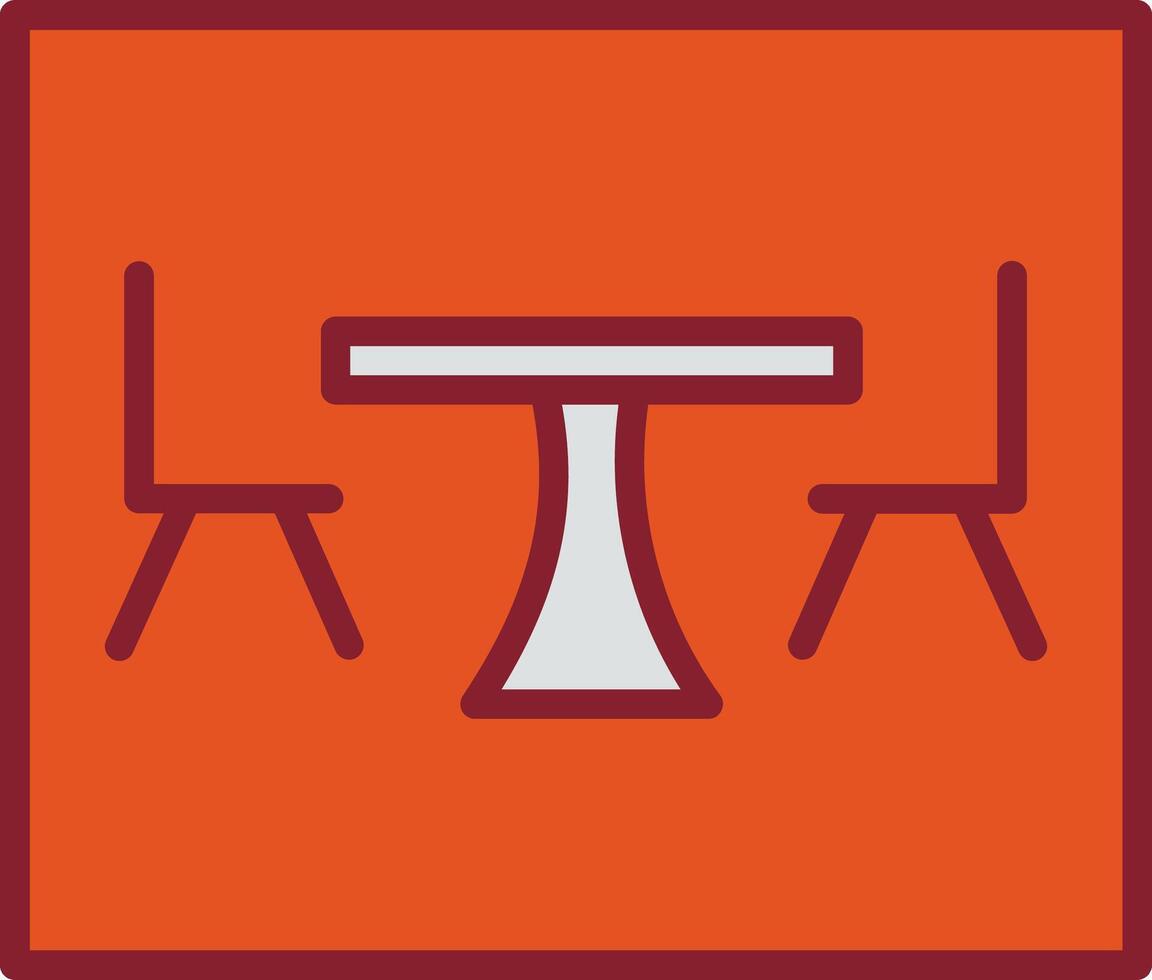 Canteen Vector Icon