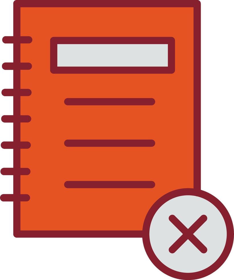 Unchecked Notes Vector Icon