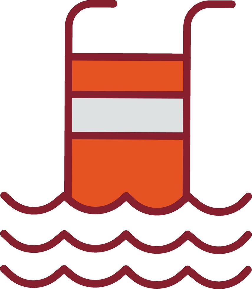 Swimming Pool Vector Icon