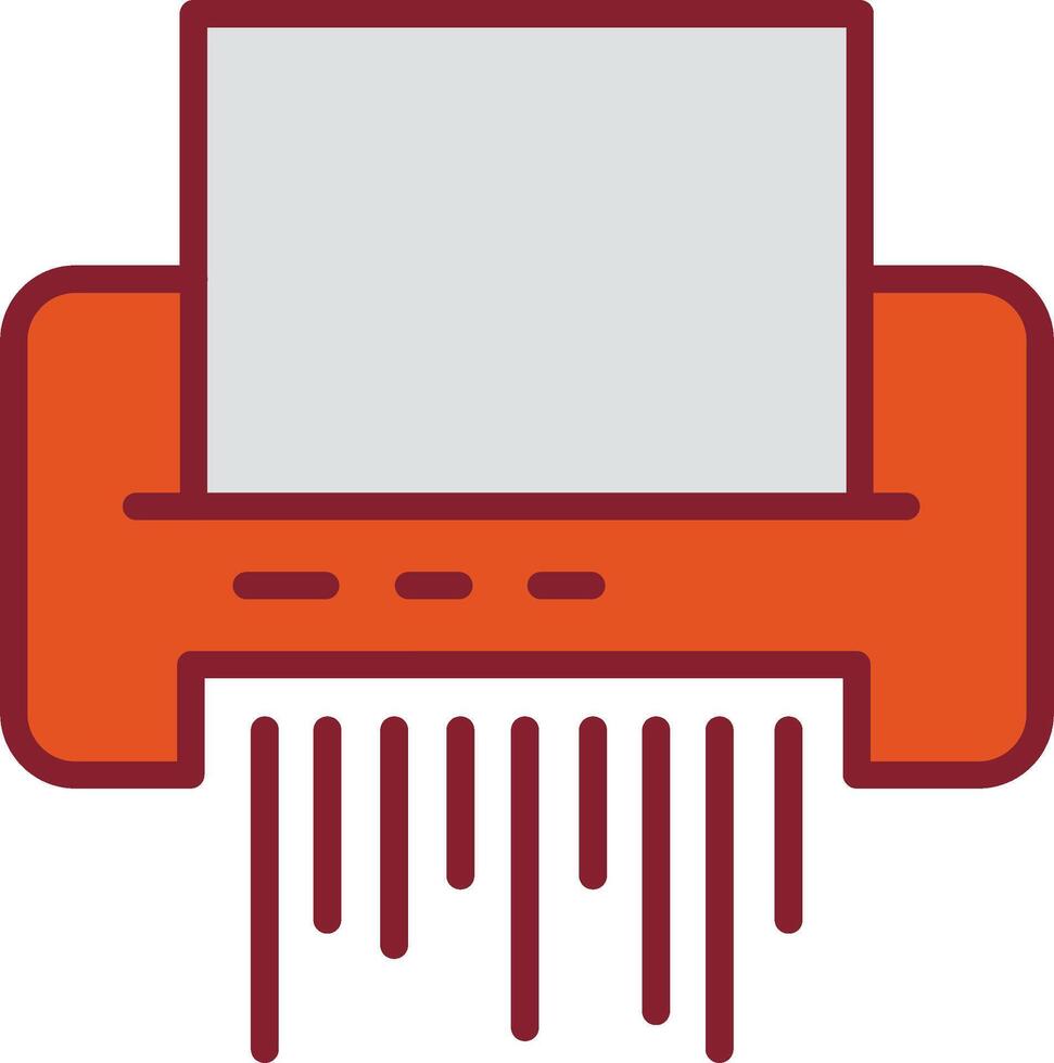 Paper Shredder Vector Icon