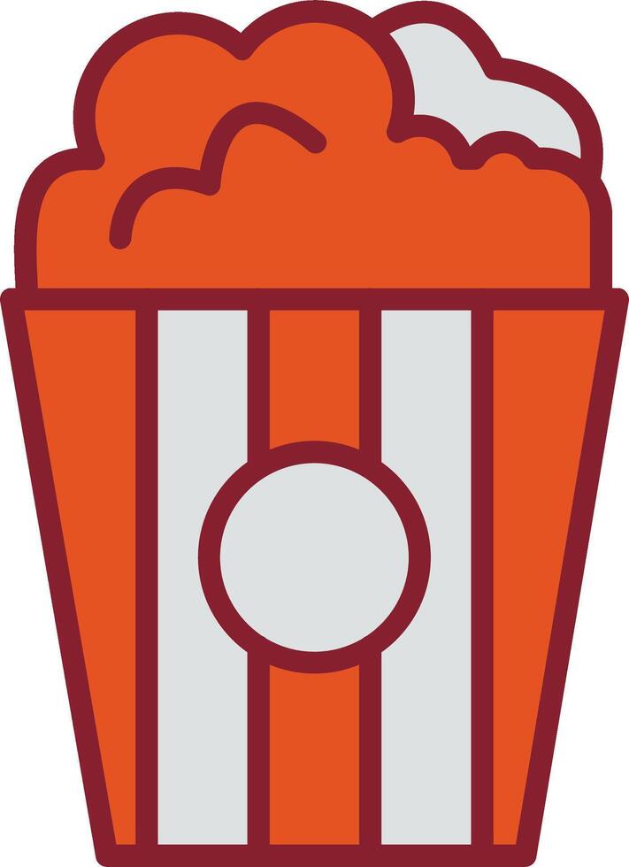 Popcorn Vector Icon