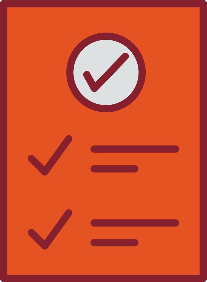 Check Up List Vector Icon